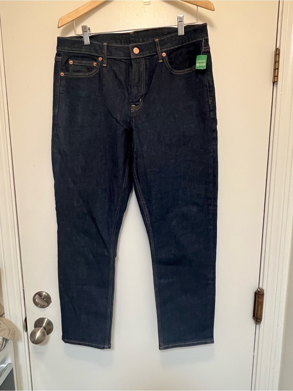 GAP Women's Slim Straight Dark Blue Jeans